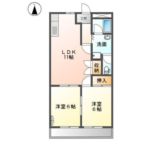 Ｔハピネス 間取り図画像