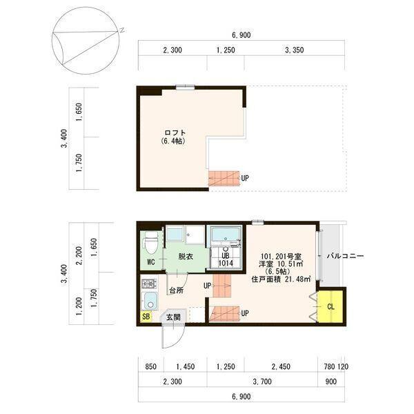  間取り図写真