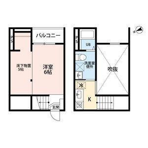 トータス鶴里（202） 間取り図画像