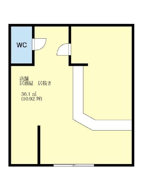 アーバン瑞穂（1B） 間取り図画像