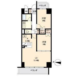 名古屋市瑞穂区瑞穂通マンション 間取り図画像