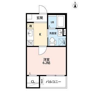 アロウ内浜町(アロウ　ウチハマチョウ) 間取り図画像