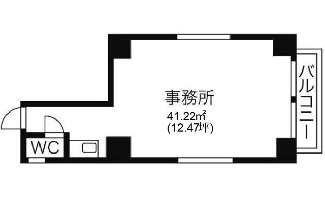 BB池下ビル（3B） 間取り図画像
