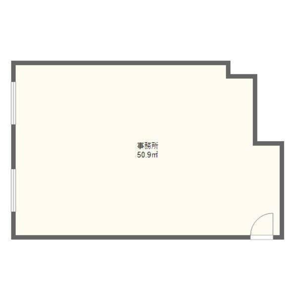 主税ビル（3C） 間取り図画像