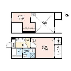 クリオス神宮前（203） 間取り図画像