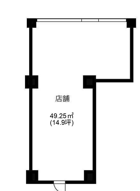 カトレヤビル（1-B） 間取り図画像