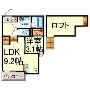 FAMILY STAGE川名Ⅱ（202） 間取り図画像