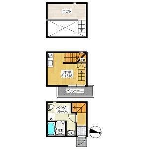 アースクエイク豊II（103） 間取り図画像