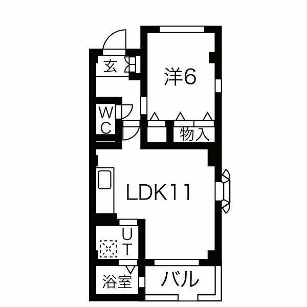 名古屋市天白区原マンション 間取り図画像