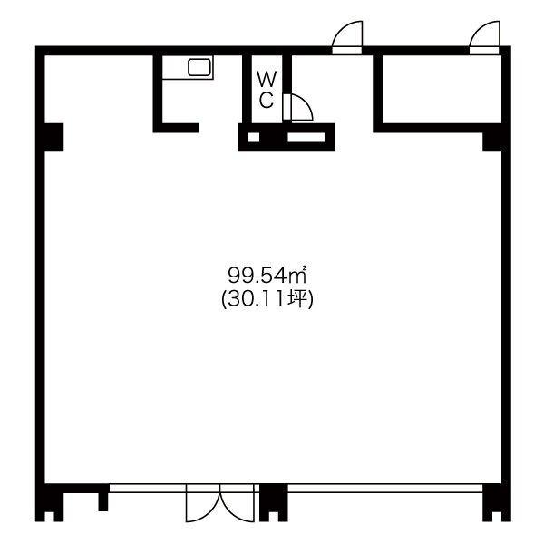 第5梅野ビル（1F） 間取り図画像