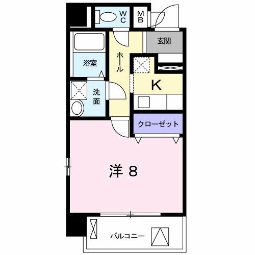 ヴェルデ鳴海（303） 間取り図画像