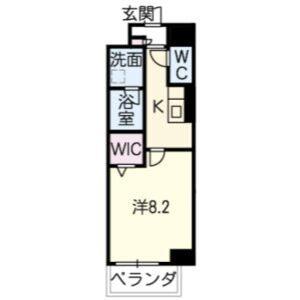 名古屋市瑞穂区塩入町マンション 間取り図画像