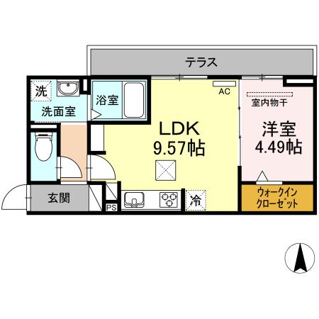  間取り図写真
