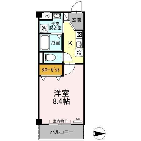 セントラルハイツ名古屋（103） 間取り図画像