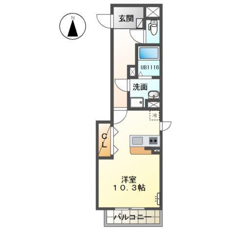 サザンホープ 間取り図画像