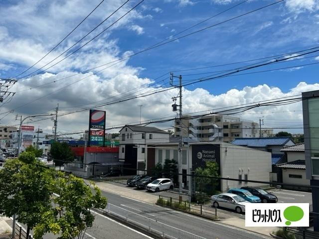 名古屋市天白区野並アパート 眺望