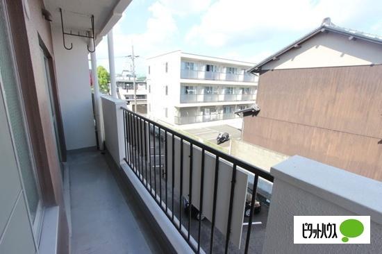 名古屋市天白区野並マンション バルコニー