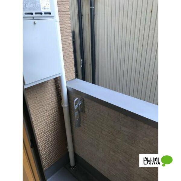名古屋市昭和区菊園町アパート バルコニー