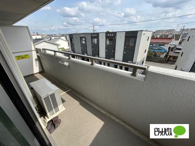 名古屋市瑞穂区中根町マンション バルコニー