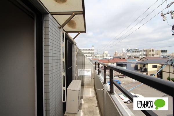 名古屋市瑞穂区河岸町マンション バルコニー