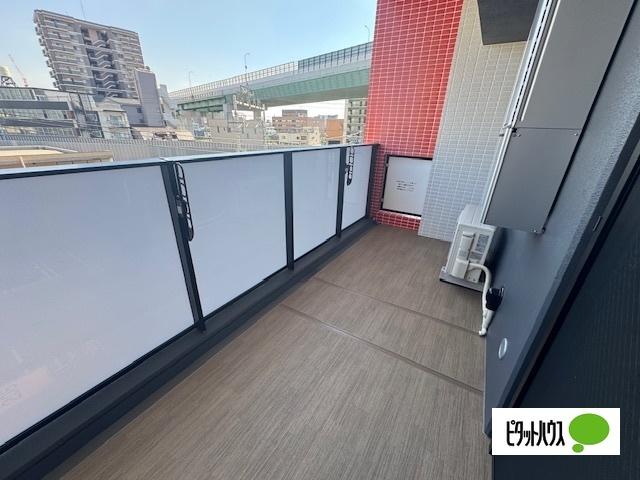名古屋市熱田区六番マンション バルコニー