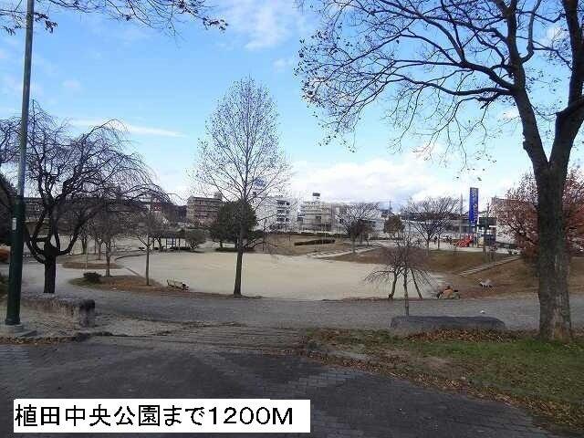 植田中央公園：1200m