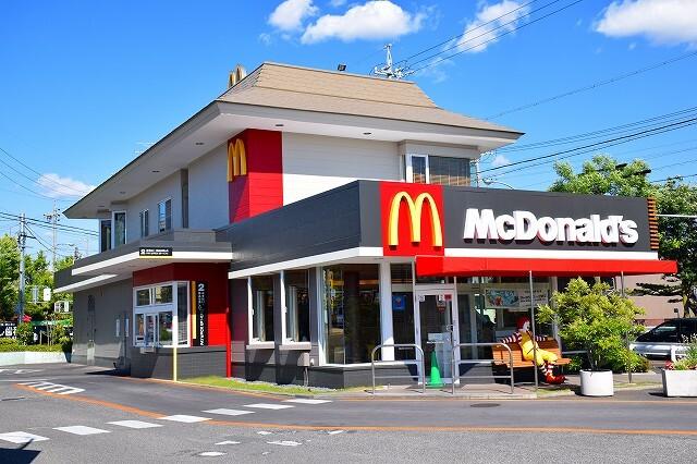 マクドナルド平手店：350m