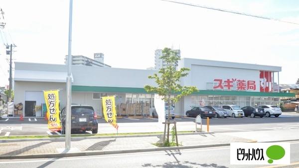 スギ薬局名南店：597m