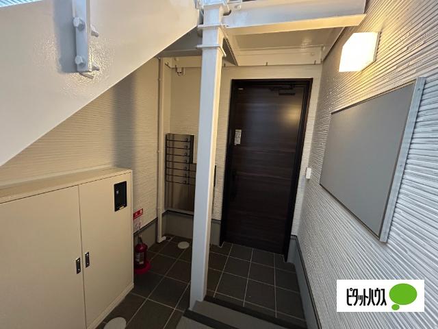 名古屋市天白区野並アパート エントランス
