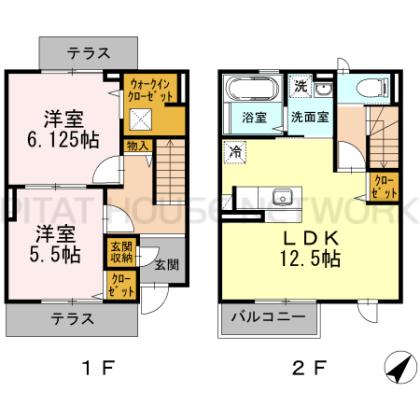  間取り図写真