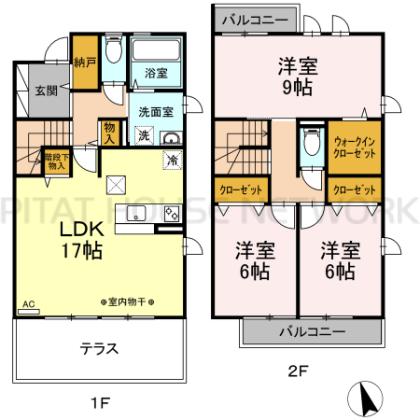  間取り図写真