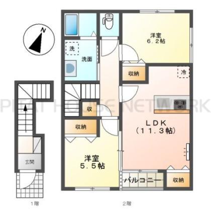  間取り図写真