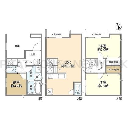  間取り図写真