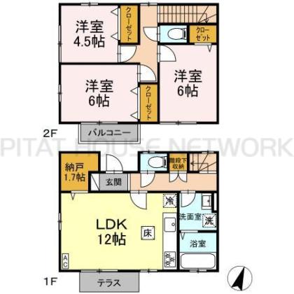  間取り図写真
