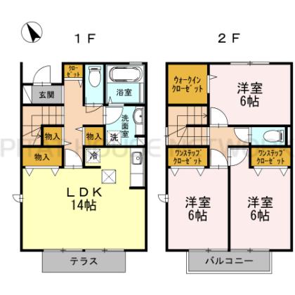  間取り図写真