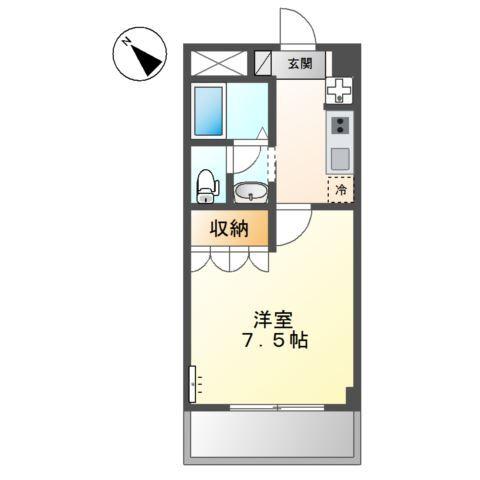 シャン・デ・フルール 間取り図画像