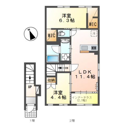 サニーサイド２３８ 間取り図画像