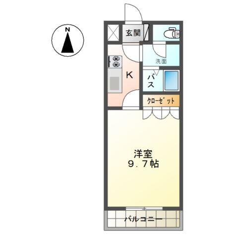 サニーインプレスⅡ 間取り図画像
