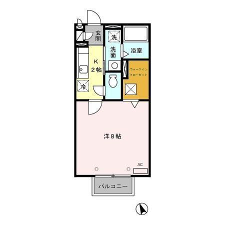 ドルフ・花みずきＫ（105） 間取り図画像