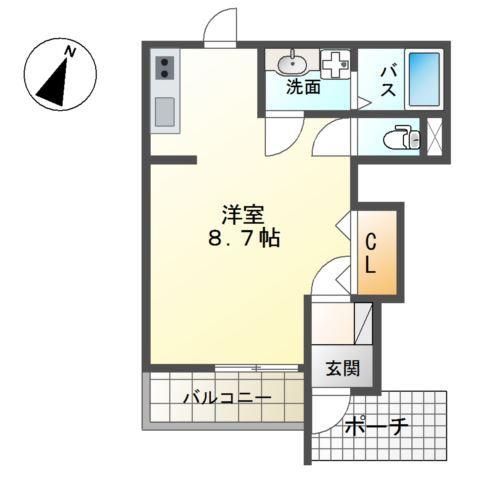 サン　アルチェ　Ｂ 間取り図画像