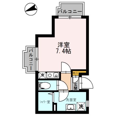 フェニックス厚木（202） 間取り図画像