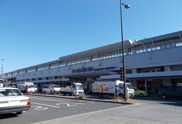 複数路線・小田原駅：950m