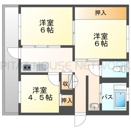  間取り図写真