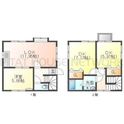  間取り図写真
