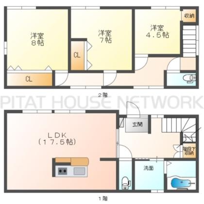 間取り図写真