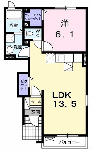 ヴェルデンスＤ（102） 間取り図画像