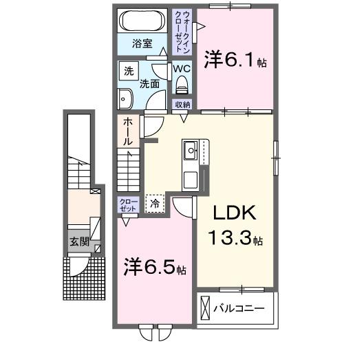 コンフォート　ヴィラ（205） 間取り図画像