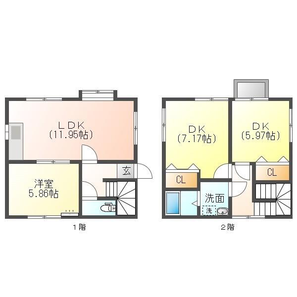  間取り図写真