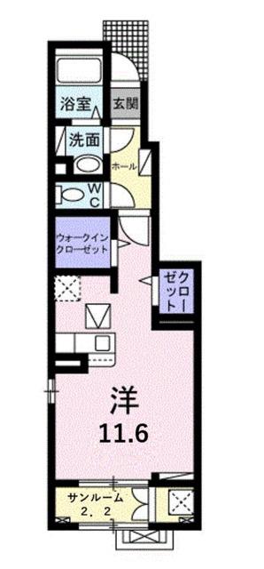 グラン　ソレイユ（103） 間取り図画像