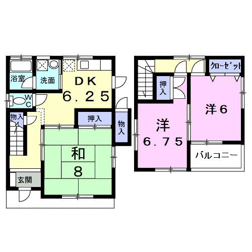 メゾンホーク末永Ａ（7） 間取り図画像
